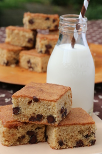 Mikey's Mom's banana chocolate chip bars