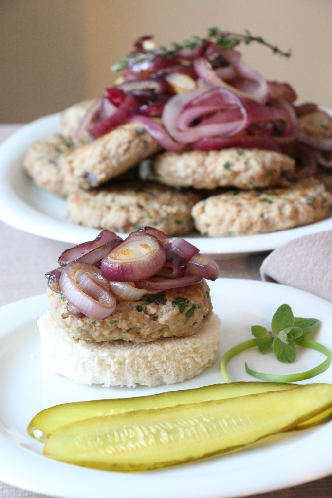 Danish frikadeller and frikadeller smorrebrod