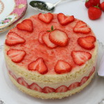 FRAISIER STRAWBERRY CUSTARD CAKE