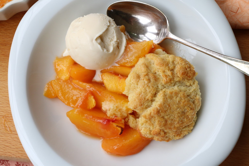 Carolina peach cobbler