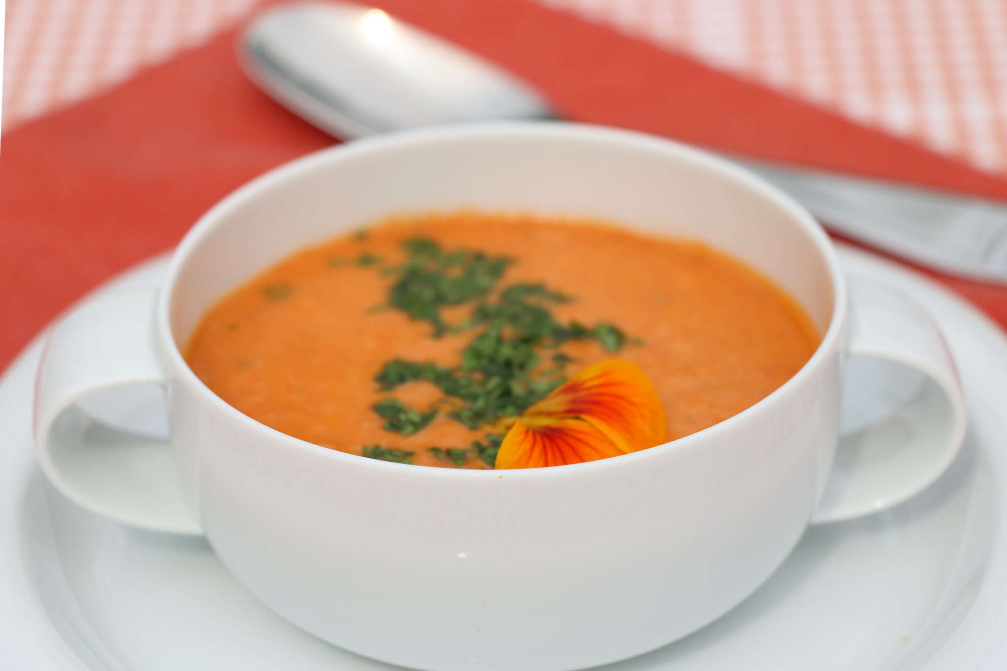 Roasted tomato soup