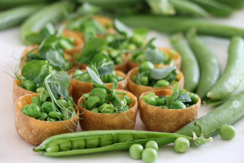 Pea croustade