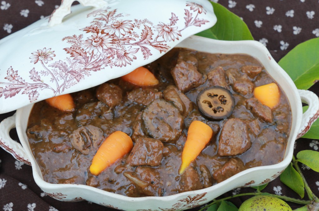 Braised venison casserole CN