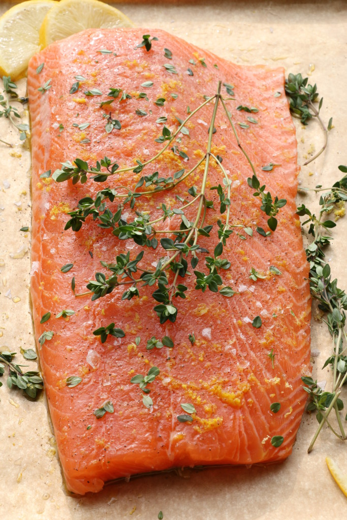 Side of salmon