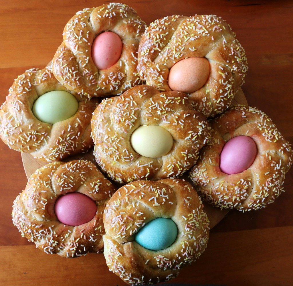 Crumbs on the Table Easter Egg Bread Nests