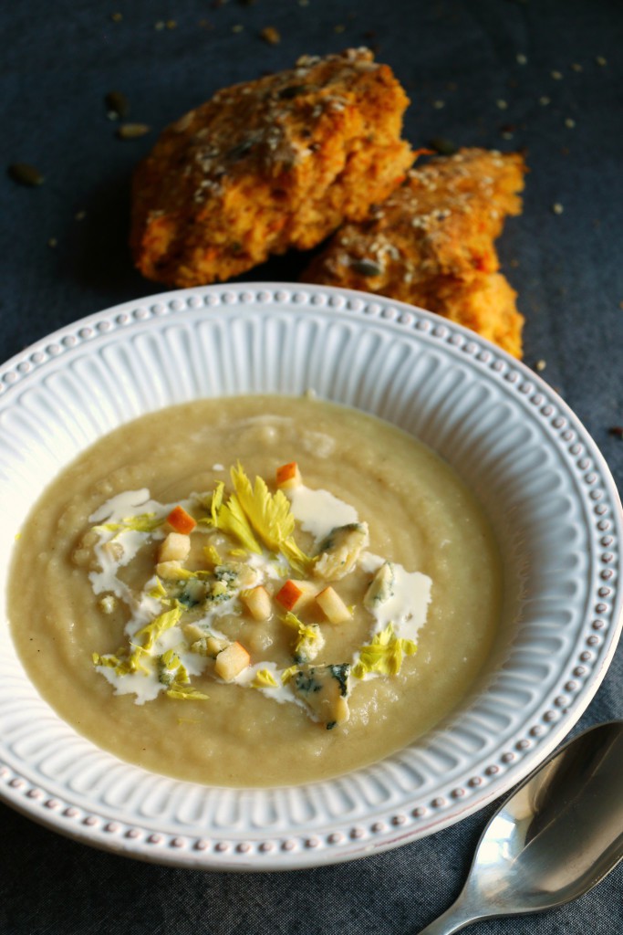 Celeriac and Apple Soup