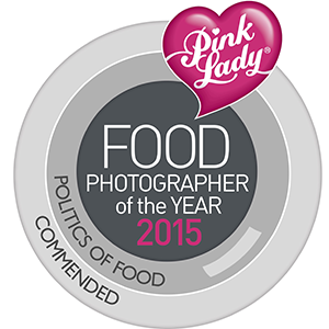 Pink Lady Food Photographer of the year 2015 - Commended